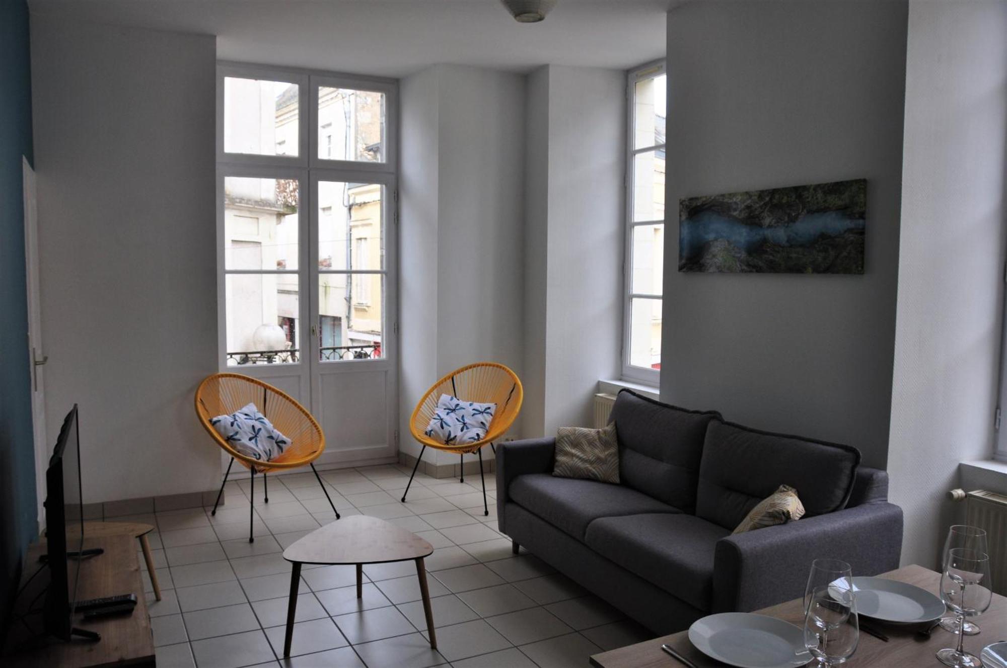Nid Douillet 4Places 2Lits Coeur De Ville Logement Hote-Zen Wifi Segré المظهر الخارجي الصورة